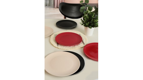 Noble Delta Servis Tabağı 26 Cm 6 Adet 030/509/650