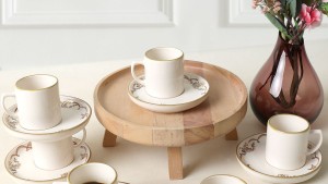 Bronze Bloom Nordic Kahve Takımı 12 Parça 6 Kişilik 22928-29