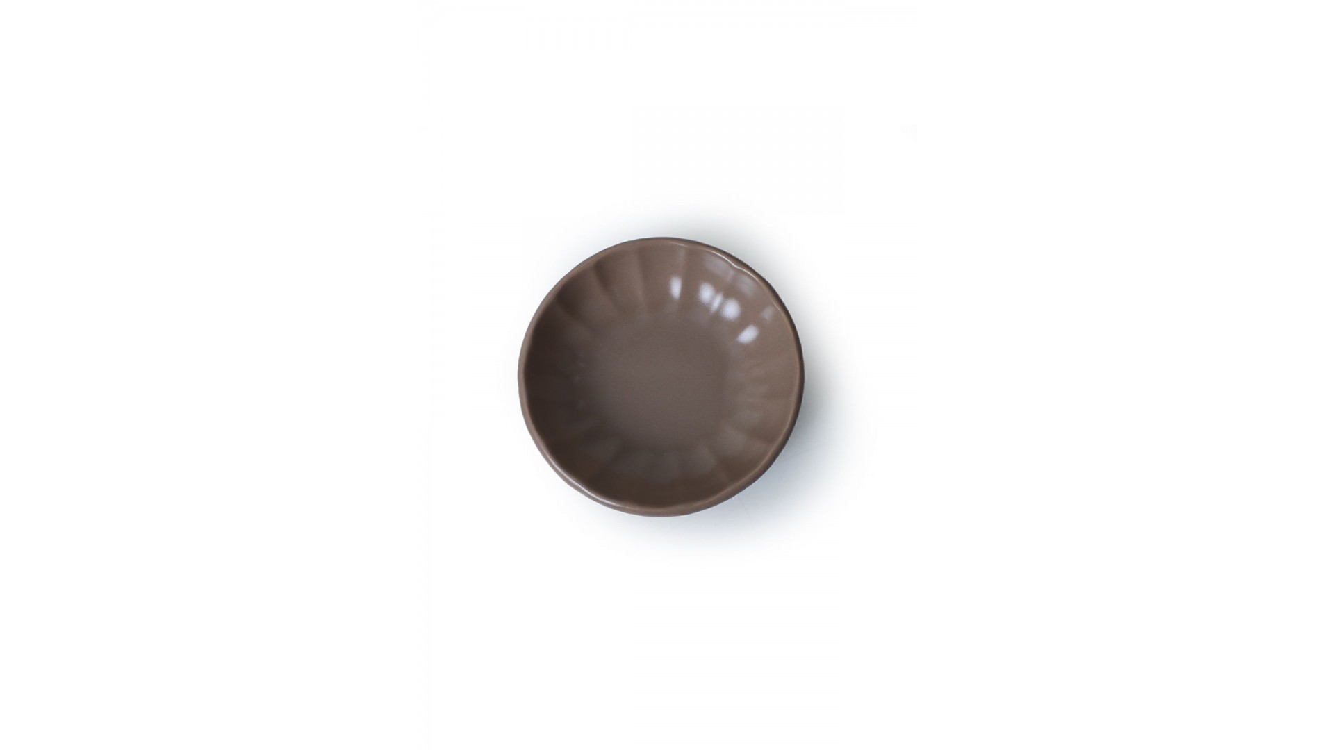 Mat Toprak Taupe Sirius Çerezlik / Sosluk 12 Cm 6 Adet 977