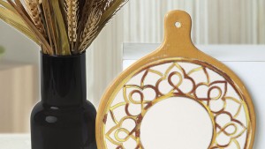 Worn Gold Peynir Sunum Tabağı 26 Cm 22968