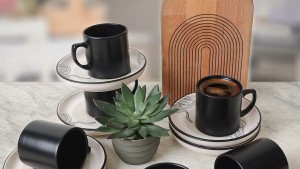 Keraart Shade Flowers Nordic Kahve Takımı 12 Parça 6 Kişilik 21848