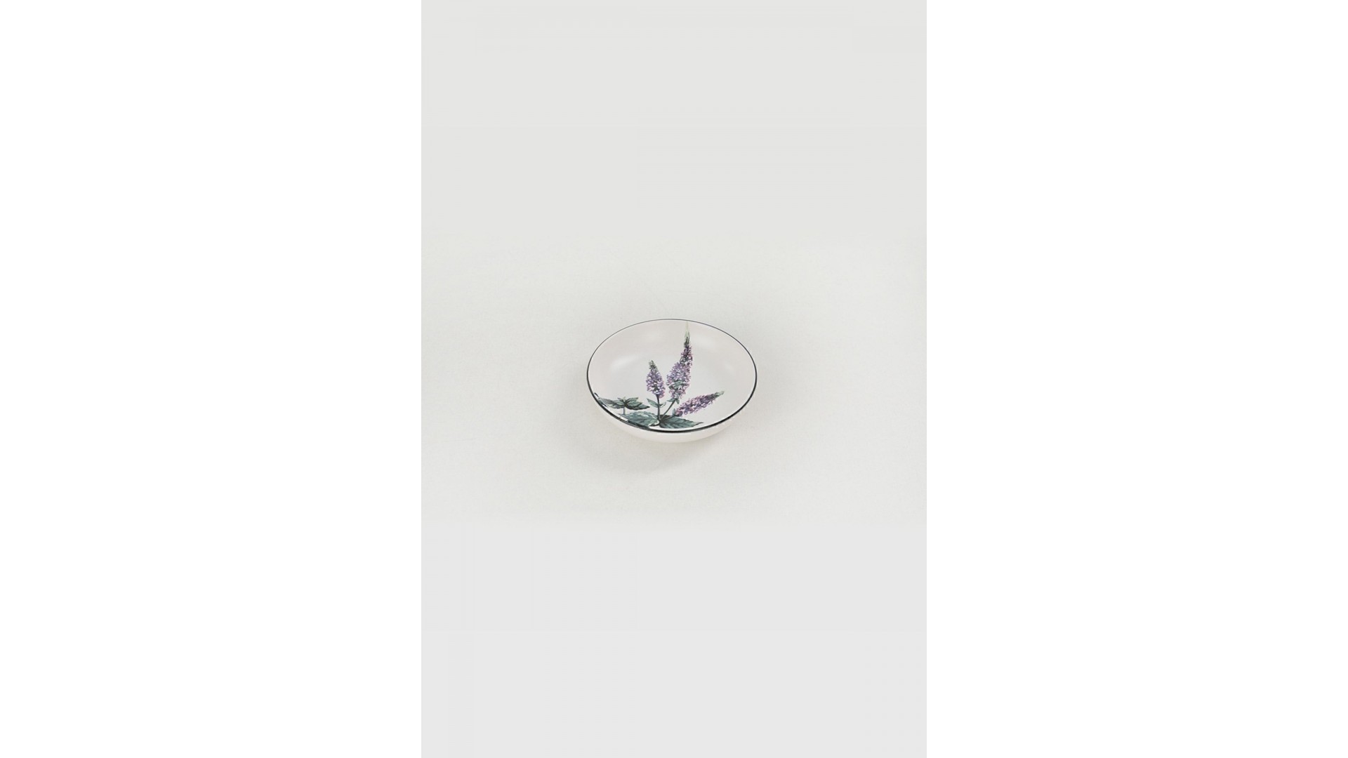 Keraart Çiçek Bahçesi Halka Çerezlik/Sosluk 13 Cm 6 Adet - 18938/43