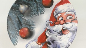 Keraart Happy Santa Servis Tabağı 26 Cm - 17980