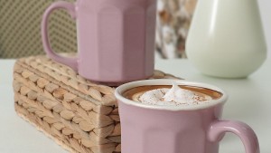 Violet/Krem Herakles Kupa 9 Cm 6 Adet 451/030