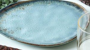 Reaktif Turkuaz Trior Pasta Tabağı 23 Cm 6 Adet 19013