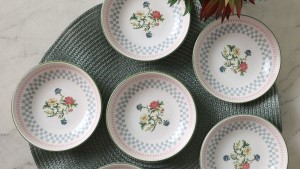 Rose Line Halka Çerezlik / Sosluk 13 Cm 6 Adet 22911