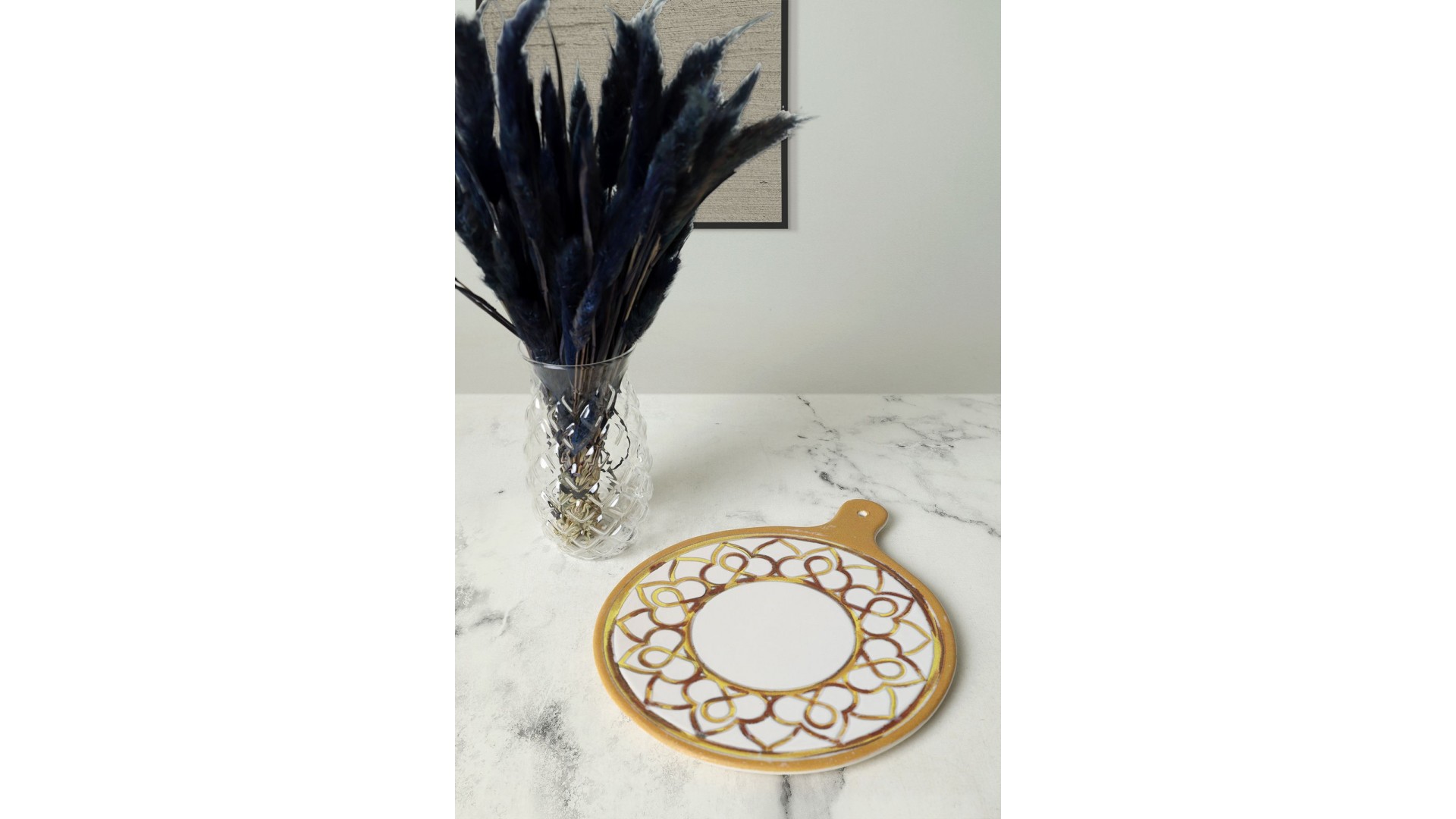 Worn Gold Peynir Sunum Tabağı 26 Cm 22968
