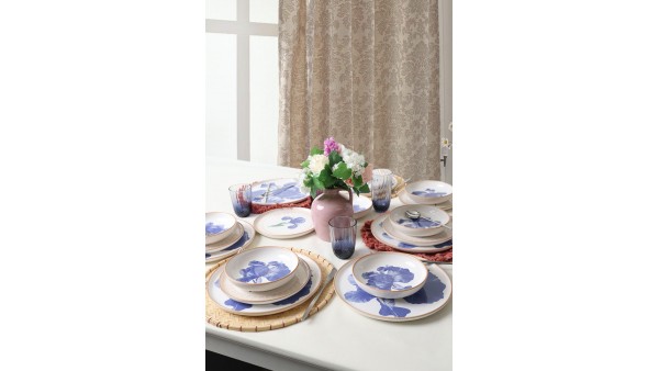 Brush & Bloom Yemek Takımı 18 Parça 6 Kişilik 22957-58