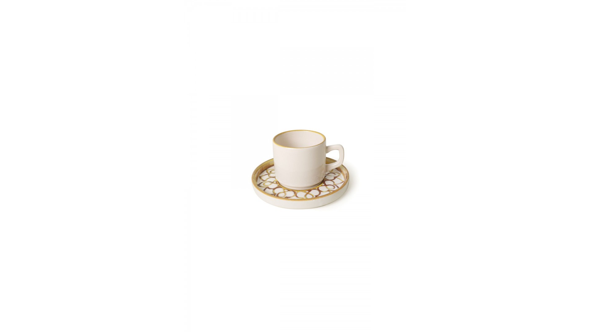 Worn Gold Stackable Çay Takımı 12 Parça 6 Kişilik 22968-23057