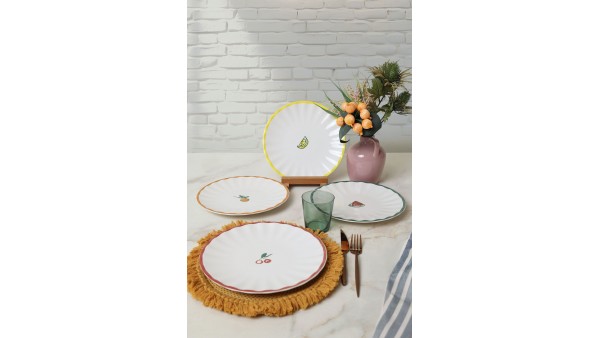 Fruit Feast Sirius Servis Tabağı 27 Cm 4 Adet 23108-09-10-11