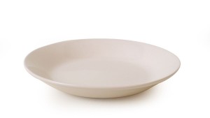 Krem Hitit Yemek Tabağı 21 Cm 6 Adet 030