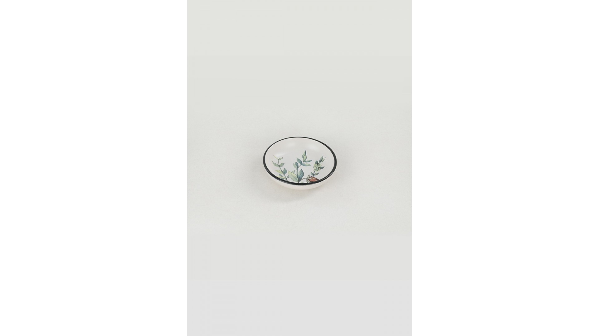 Keraart Çiçek Bahçesi Halka Çerezlik/Sosluk 13 Cm 6 Adet - 18938/43