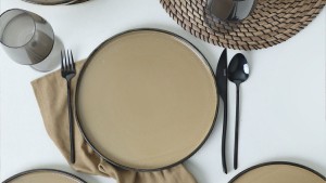 Keraart Vintage Style Stackable Servis Tabağı 27 Cm 6 Adet 21734