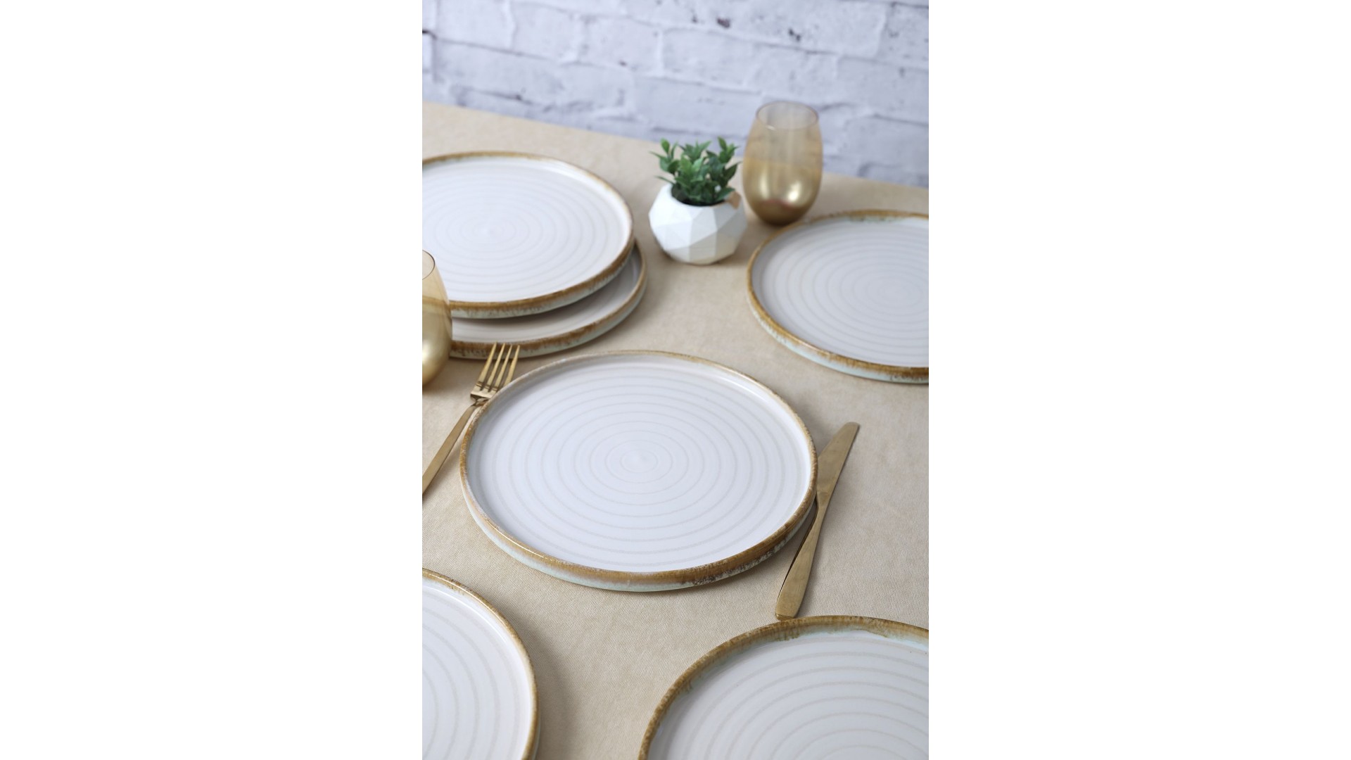 Keraart Breeze Stackable Servis Tabağı 27 Cm 6 Adet 21722