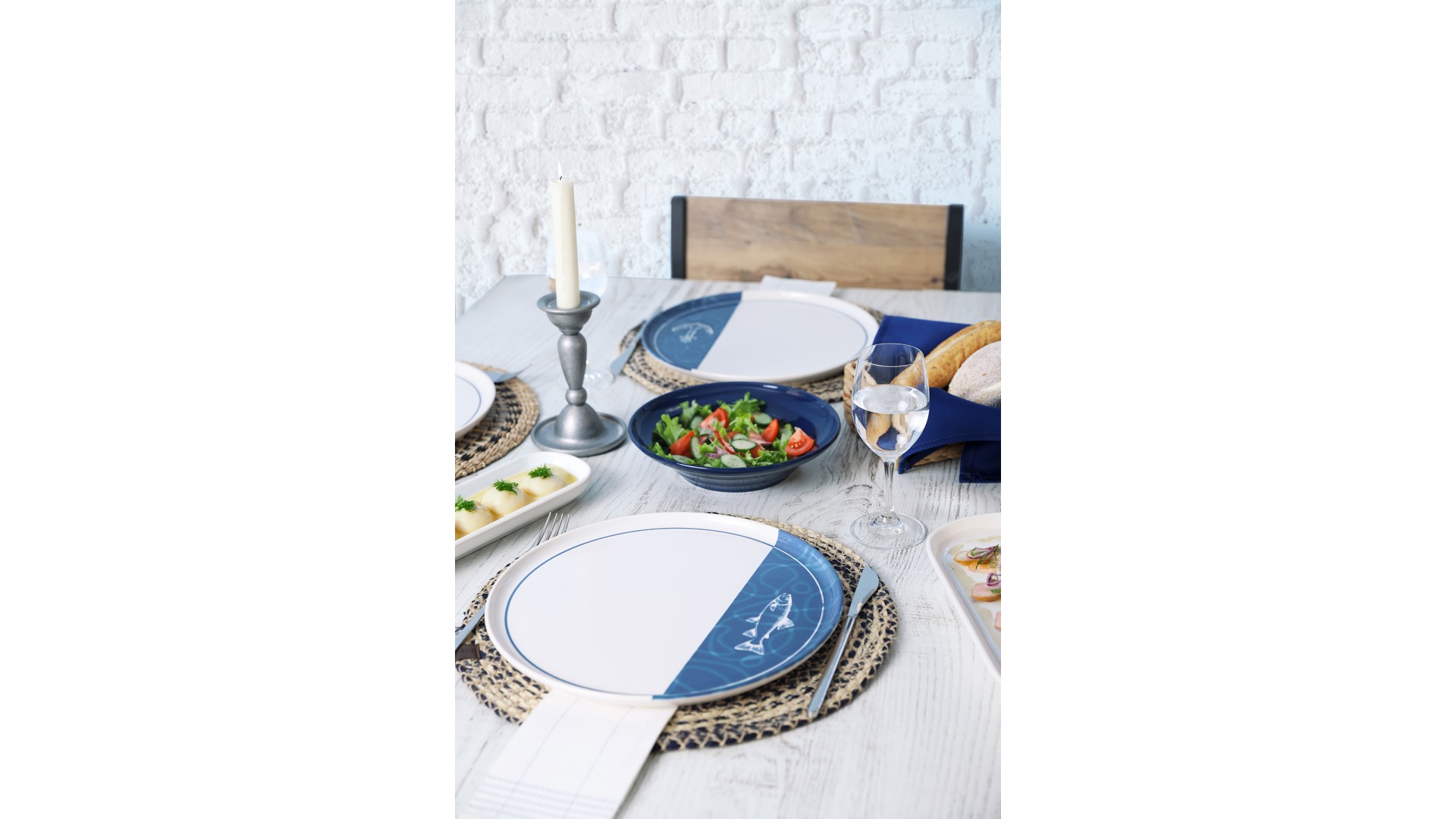 Bodrum Serisi Nordıc Servis Tabağı 28 Cm 6 Adet 22914-17