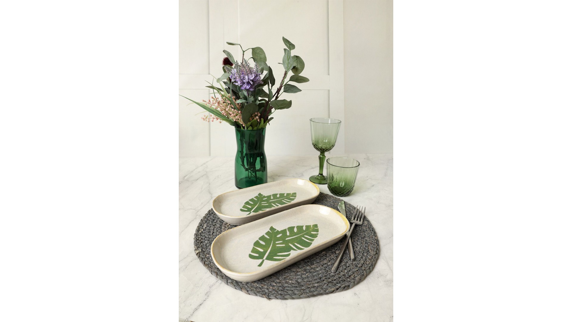 Forest Noyan Kayık Tabak 26 Cm 2 Adet 22727