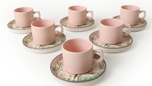 Pink Woods Stackable Çay Takımı 12 Parça 6 Kişilik 22641