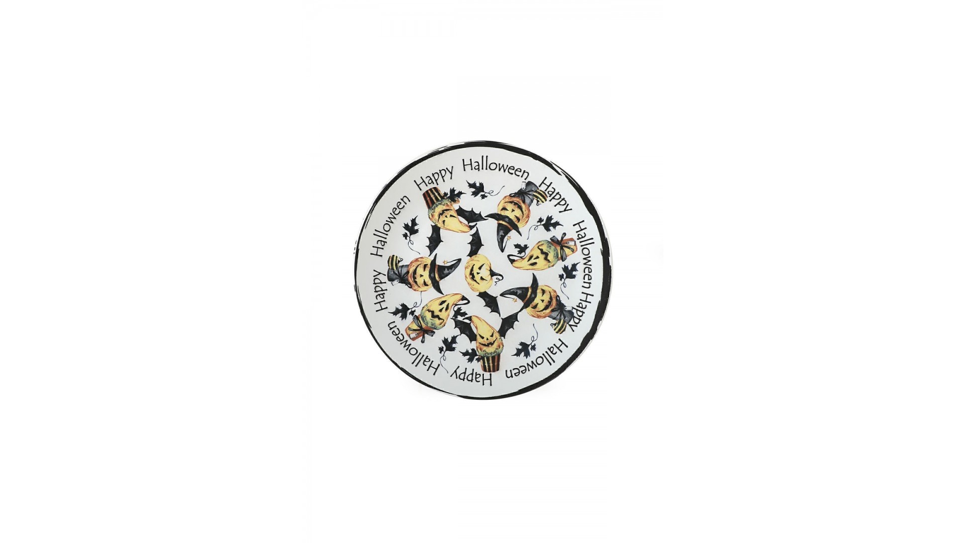 Keraart Halloween Happy 2 Servis Tabağı 26 Cm 19946