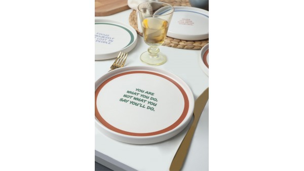 Motto Stackable Pasta Tabağı 21 Cm 4 Adet  22646-22732-33-34