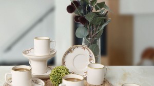 Bronze Bloom Nordic Kahve Takımı 12 Parça 6 Kişilik 22928-29