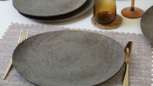 Mat Toprak Stella Servis Tabağı 32 Cm 6 Adet 20572