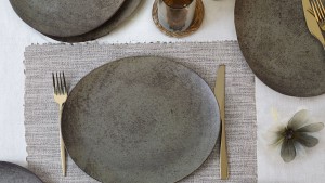 Mat Toprak Stella Servis Tabağı 32 Cm 6 Adet 20572