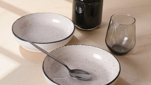 Krem Ephesus Yemek / Salata Tabağı 20 Cm 2 Adet 23381