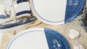 Bodrum Serisi Nordıc Servis Tabağı 28 Cm 6 Adet 22914-17