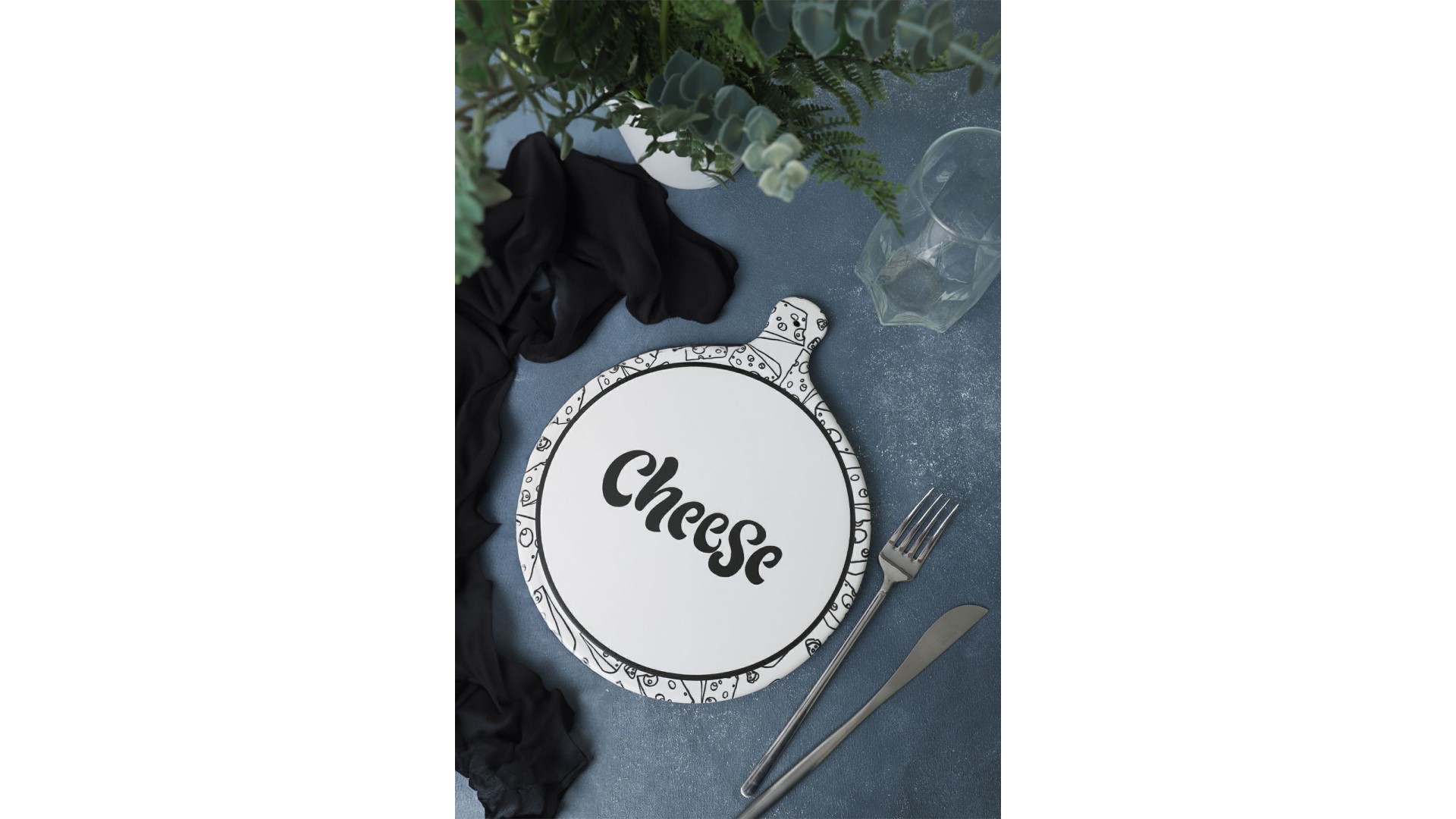 Keraart Cheese Peynir Sunum Tabağı 26 Cm 22094