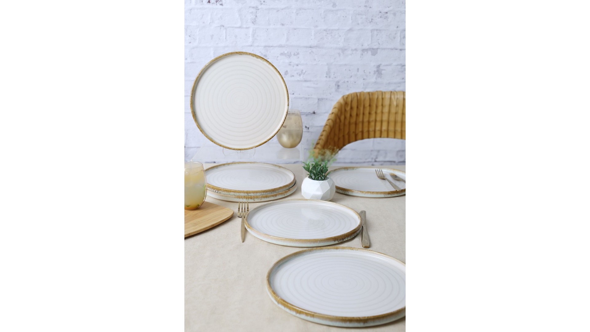 Keraart Breeze Stackable Servis Tabağı 27 Cm 6 Adet 21722