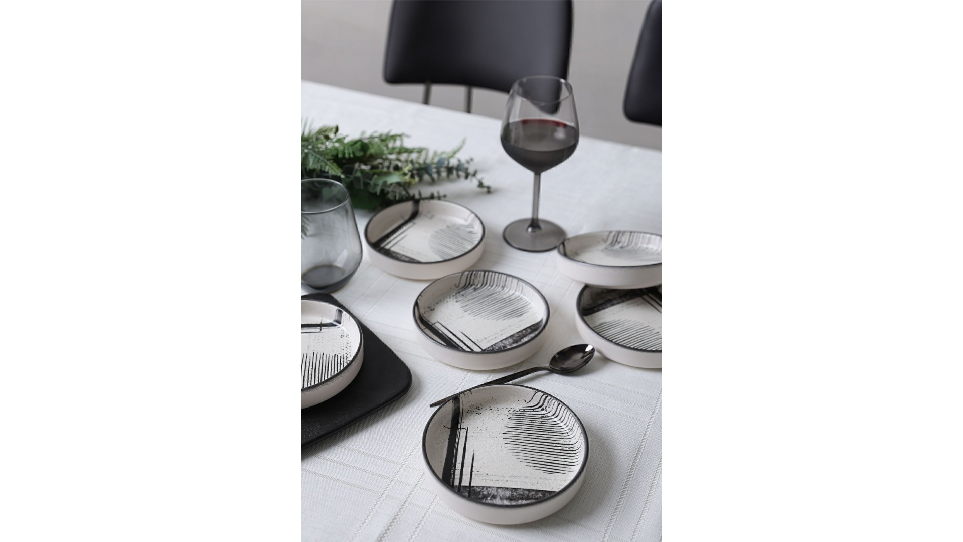 Keraart Shadowy Stackable Çerezlik / Sosluk 14 Cm 6 Adet 21784