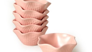 Mat Açık Pembe Roma Çerezlik/Sosluk 11 Cm 6 Adet 971