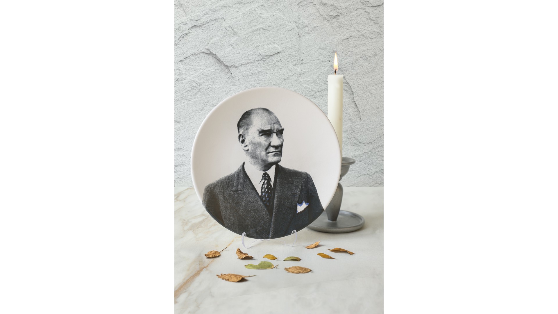 Atatürk Portre Hediyelik/Dekoratif Tabak 18675