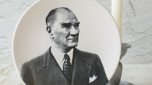 Atatürk Portre Hediyelik/Dekoratif Tabak 18675