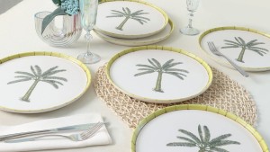 Palmiye Nordic Servis Tabağı 28 Cm 6 Adet 22642