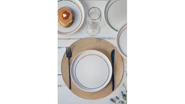 Motto Line Stackable Pasta Tabağı 21 Cm 4 Adet  22645-22731-35-36