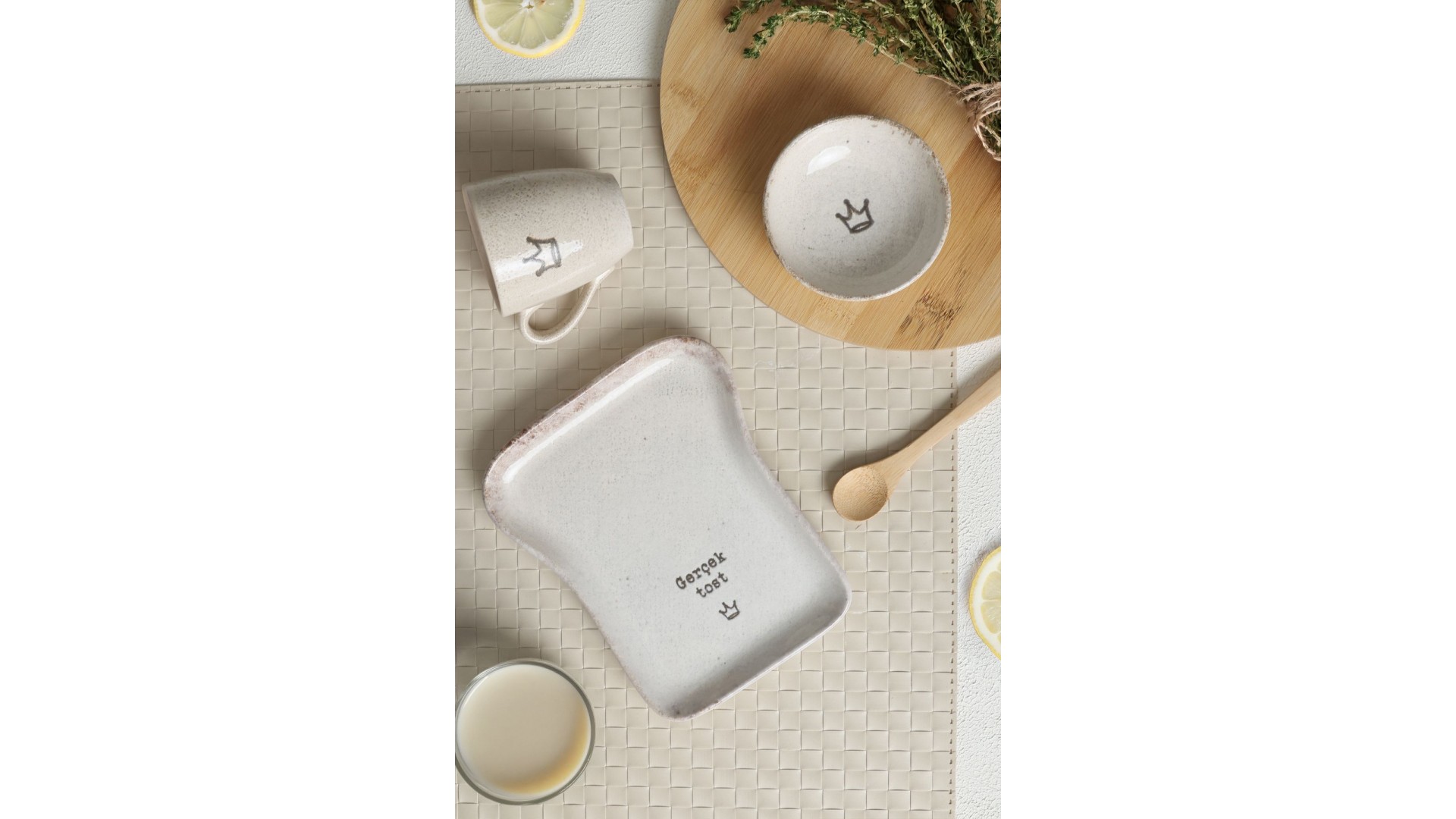 Tost Kahvaltı Takımı 3 Parça 22500-06