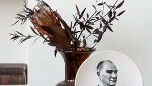Atatürk Portre Hediyelik/Dekoratif Tabak 18675
