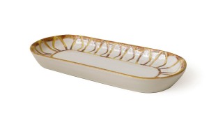 Worn Gold Noyan Kayık Tabak 26 Cm 2 Adet 22967