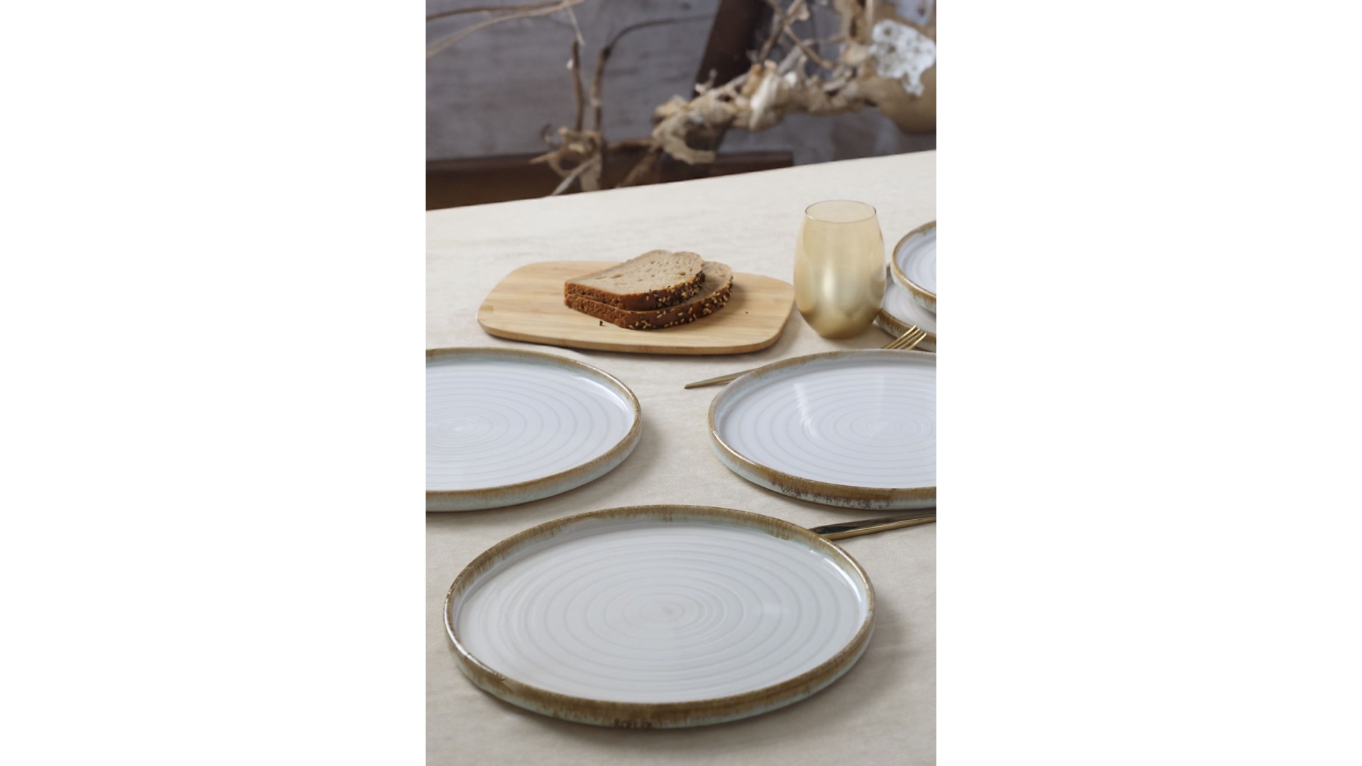 Keraart Breeze Stackable Servis Tabağı 27 Cm 6 Adet 21722