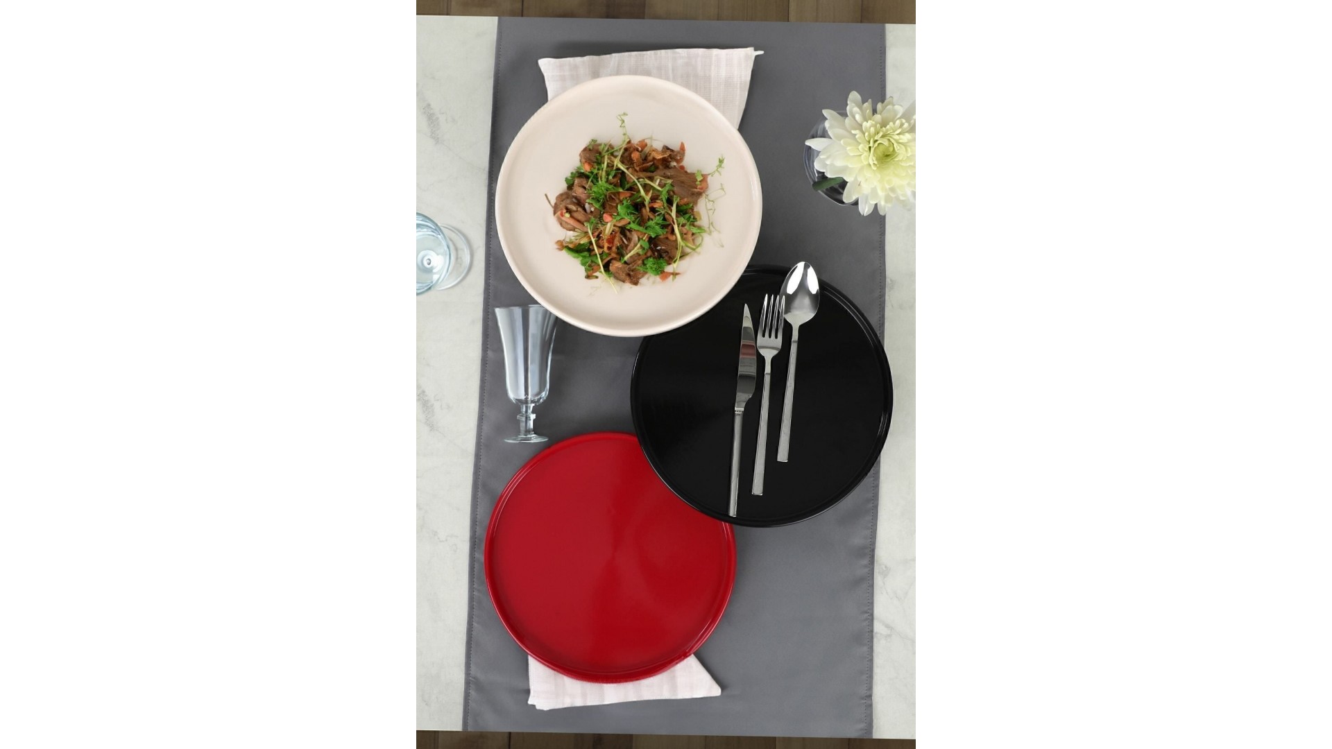 Noble Stackable Servis Tabağı 27 Cm 6 Adet 030/650