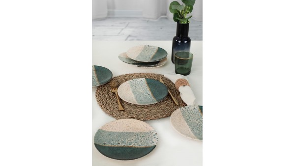 Keraart Colored Pasta Tabağı 20 Cm 6 Adet - 19781