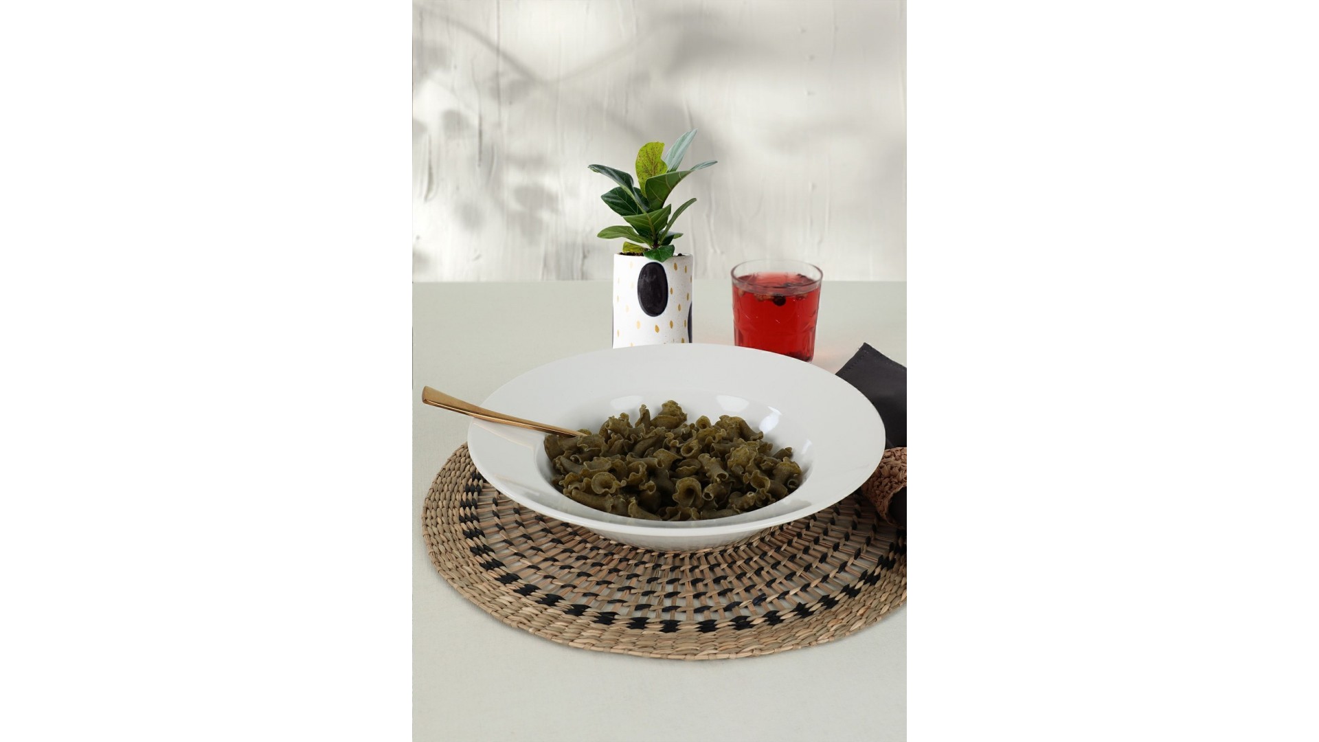 Delta White Makarna Tabağı 26 Cm - 006