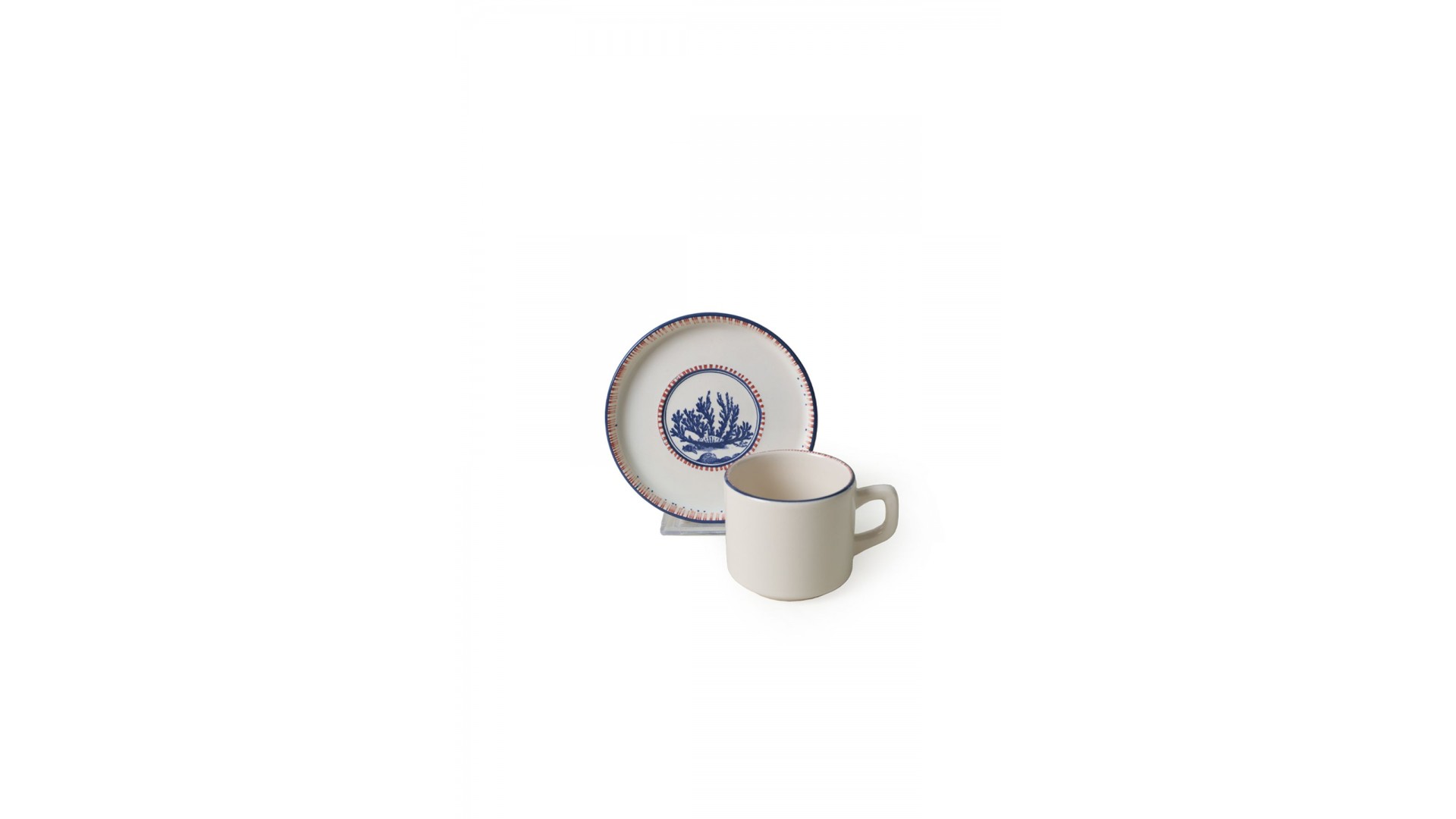 Marine Wonders Stackable Çay Takımı 12 Parça 6 Kişilik 22741-22905
