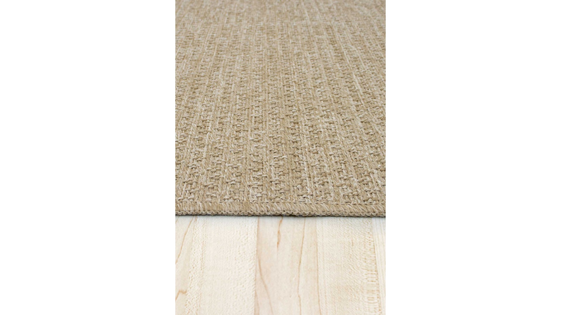 Sisal Düz Dokuma Bej Hasır Halı | Model SSL01