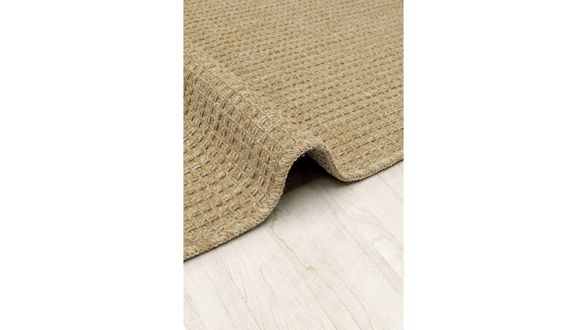 Sisal Kare Dokuma Bej Hasır Halı | Model SSL02