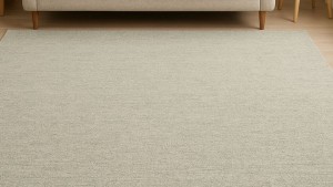 Sisal Düz Dokuma Gri Hasır Halı | Model SSL03