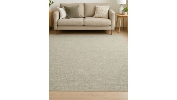 Sisal Düz Dokuma Gri Hasır Halı | Model SSL03