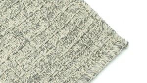 Sisal Kare Dokuma Gri Hasır Halı | Model SSL04