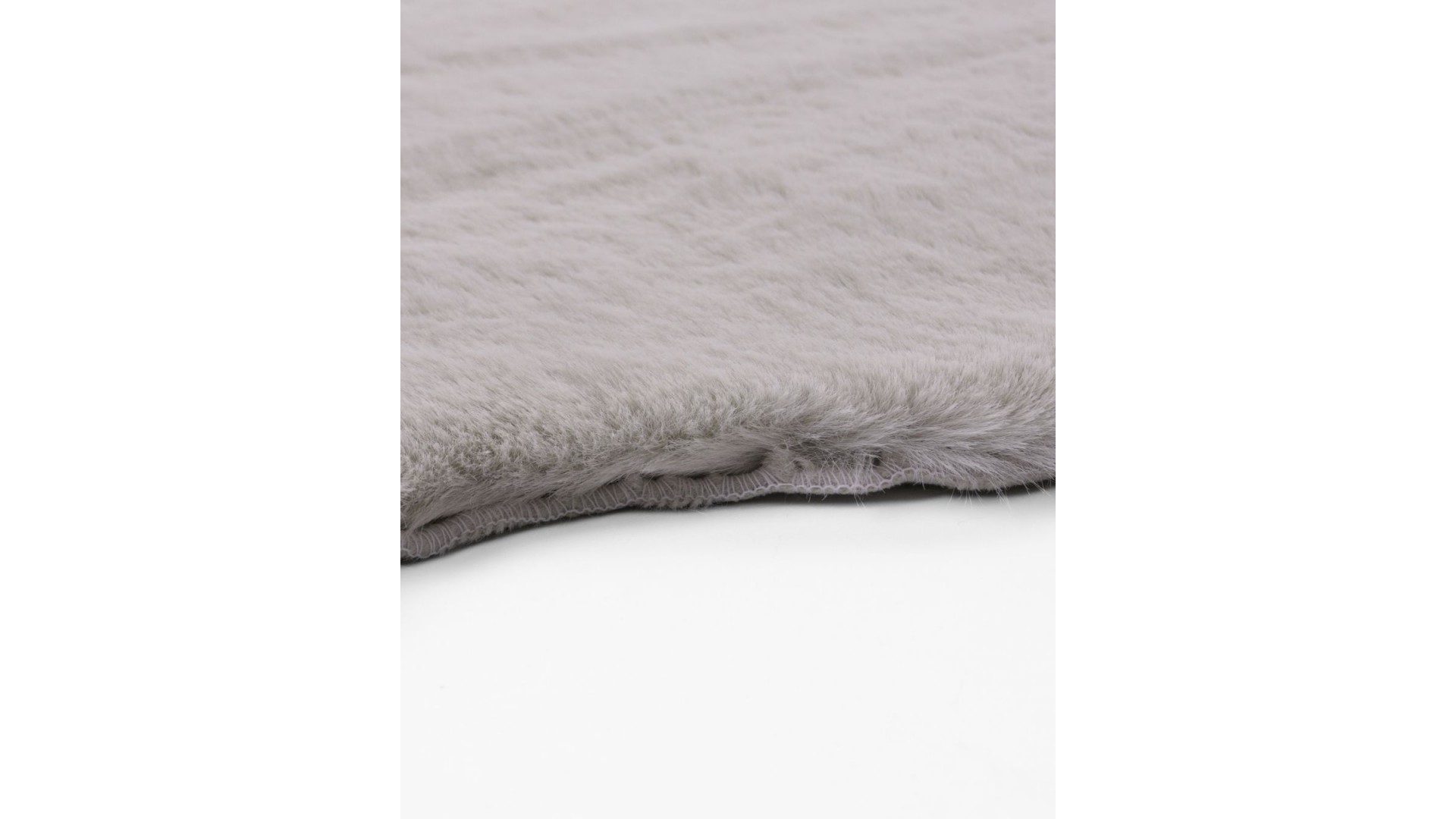 Angora Tavşan Tüyü Bej Peluş Halı | Model ANG02